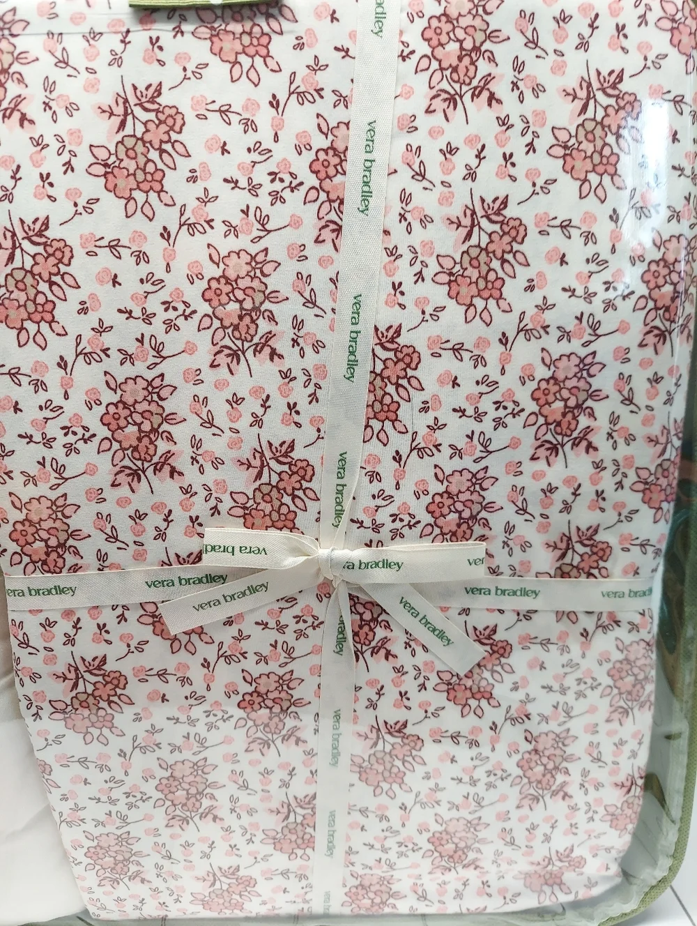 Vera Bradley Multicolor Floral Reversible Queen Comforter Set -8 pieces
